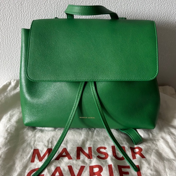Mansur Gavriel Soft Lady Bag in the color Grass - Picture 1 of 10